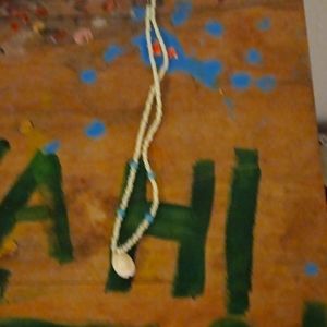 A boot and a necklace